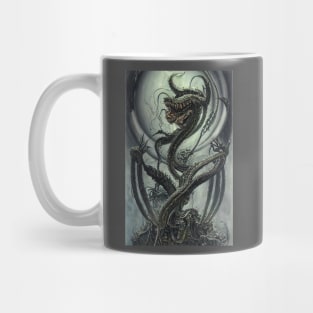 Giger style Artwork Mug